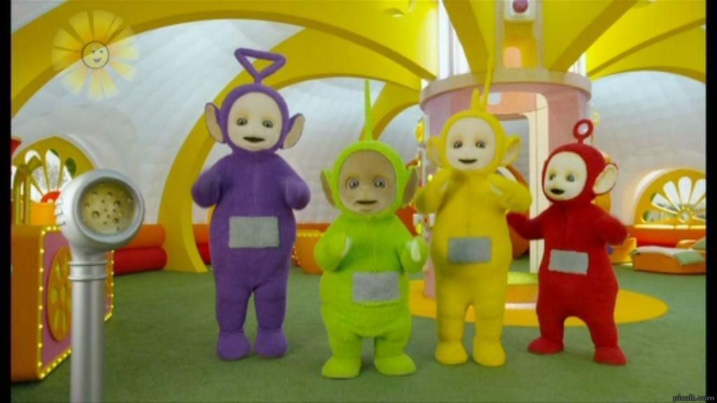 A Voice Trumpet Was Not Rising To Tell The Teletubbies That It Was