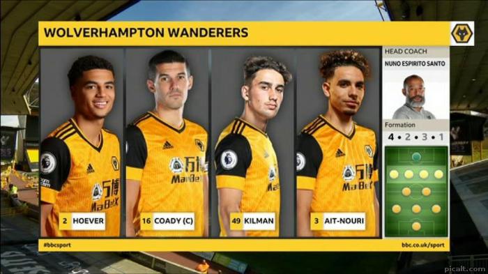 WOLVERHAMPTON WANDERERS  Picalt