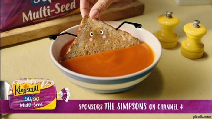 kingsmill-50-50-multi-seed-sponsors-the-simpsons-on-channel-4-picalt