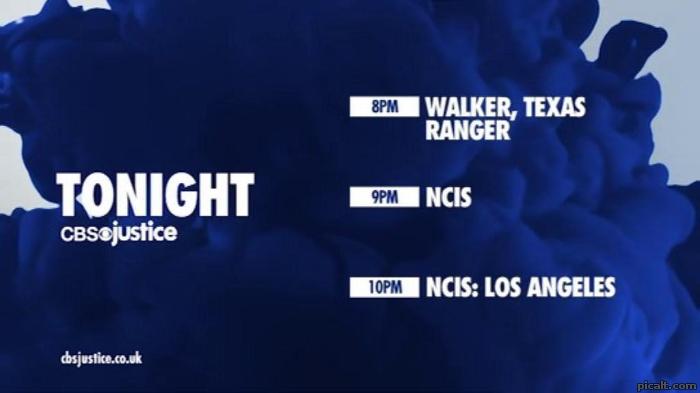 TONIGHT CBS justice 8PM WALKER, TEXAS RANGER 9PM NCIS 10PM NCIS: LOS ...