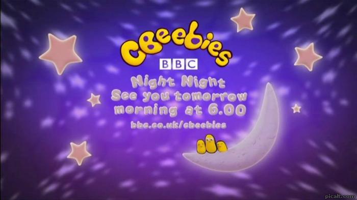 CBeebies Night Night See You Tomorrow Morning At 6.00 - Picalt